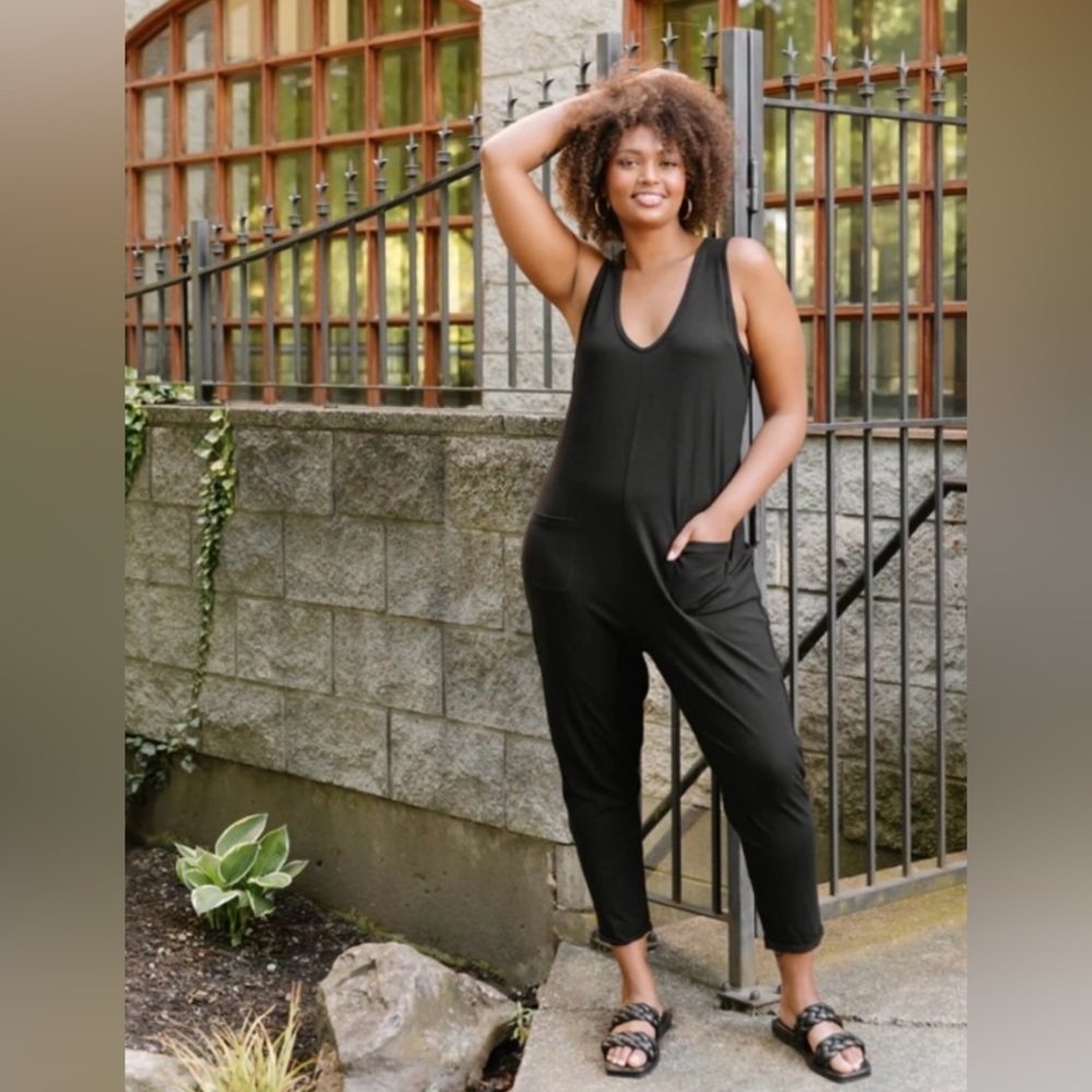 Smash + Tess Classic Black Saturday Romper